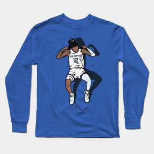 Ja Morant Flexing Long Sleeve T-Shirt